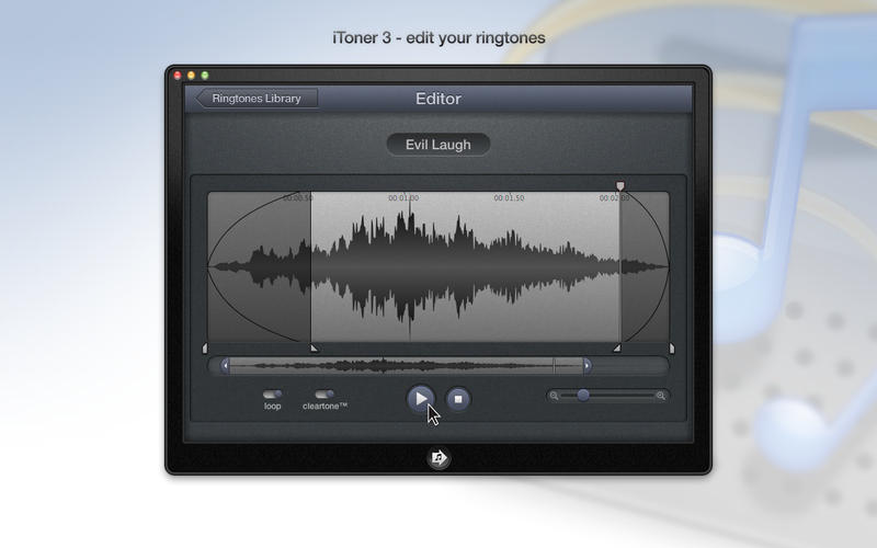 音频剪辑软件iToner for Mac软件截图3