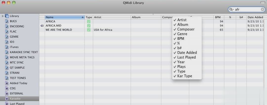 MIDI/卡拉OK播放器 QMidi Pro for Mac软件截图3