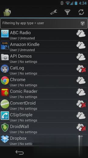 权限管理器PDroid Manager软件截图2