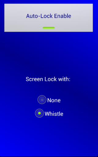 Whistle Lock软件截图3