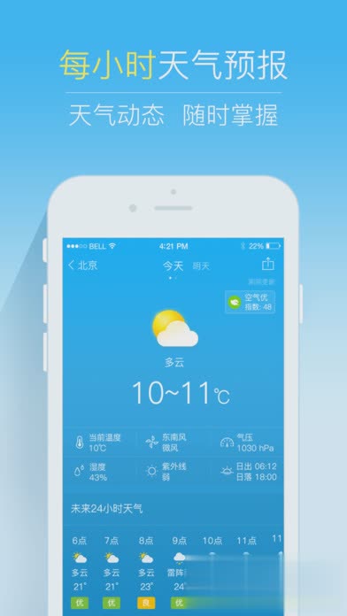 2345天气王苹果版软件截图3