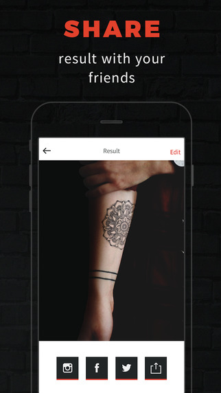 INKHUNTER Try Tattoo Designs安卓版软件截图3