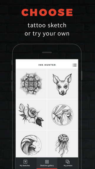 INKHUNTER Try Tattoo Designs安卓版软件截图4