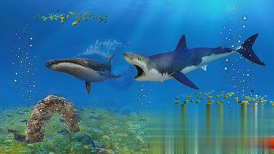 巨齿鲨袭击游戏截图1