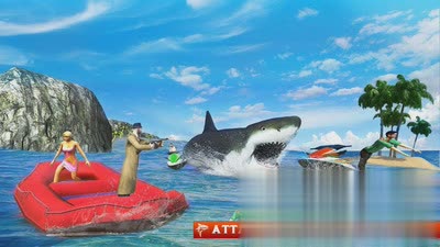 巨齿鲨袭击游戏截图4