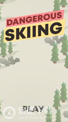 危险的滑雪游戏截图2