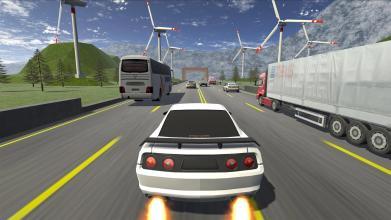 UltimateRacer3DHighwayTraffic游戏截图1