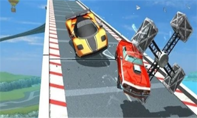 巨型坡道赛车游戏截图2
