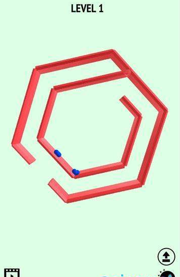 滚球迷宫旋转游戏截图1