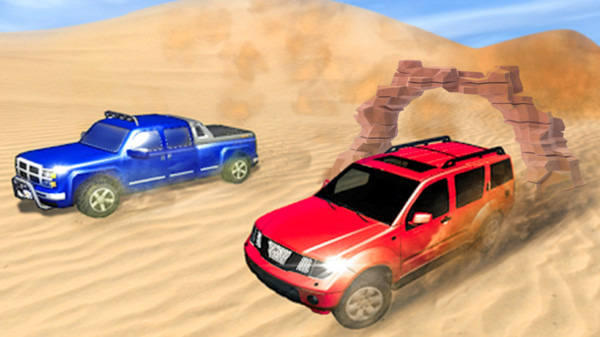 怪物沙漠卡车游戏截图1