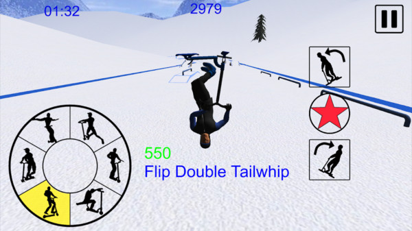极限山峰滑雪游戏截图3