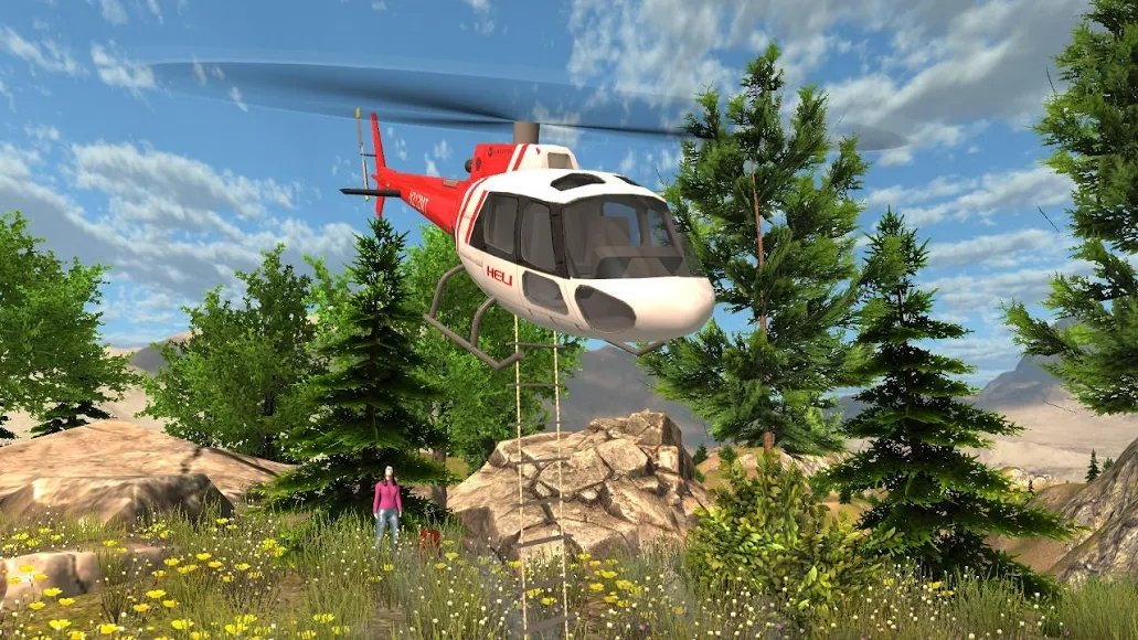 直升飞机拯救模拟器游戏截图3
