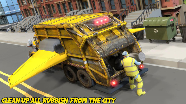 飞行垃圾车模拟器游戏截图4