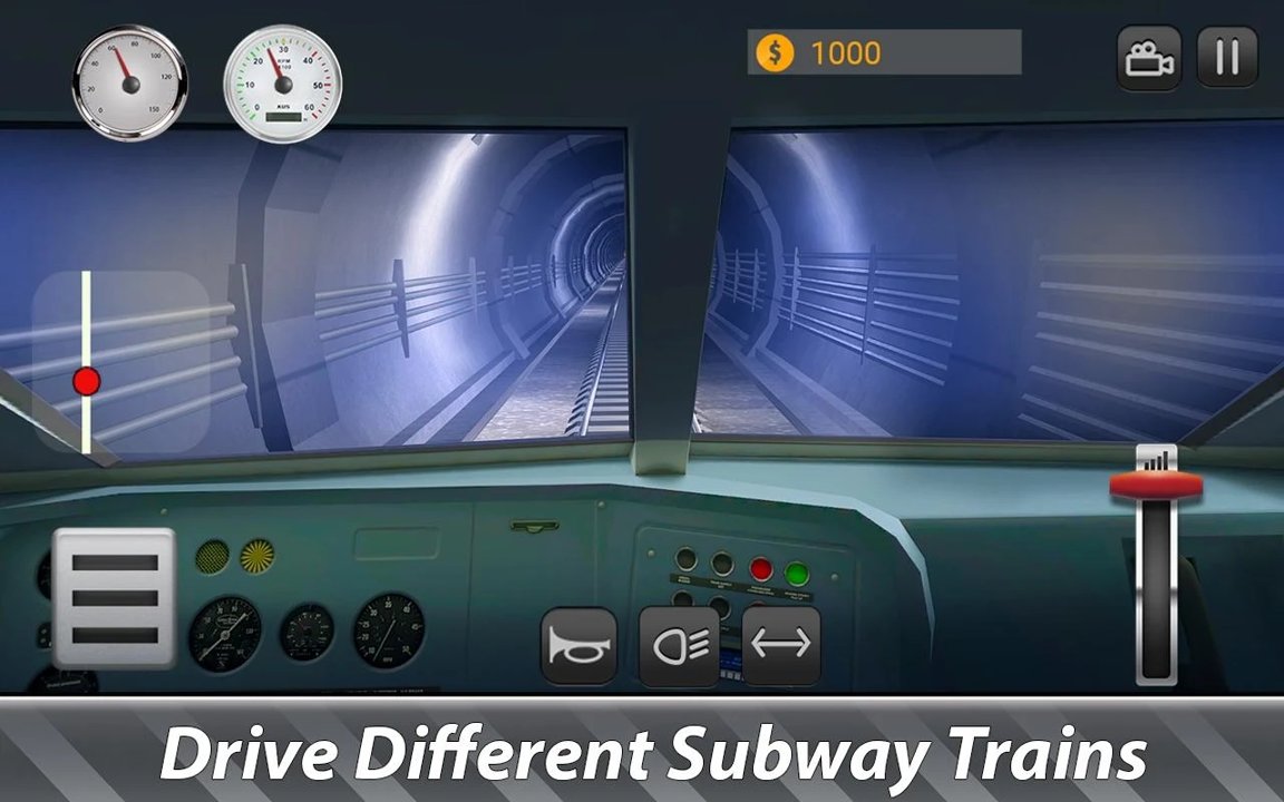 地铁驾驶模拟器游戏截图1