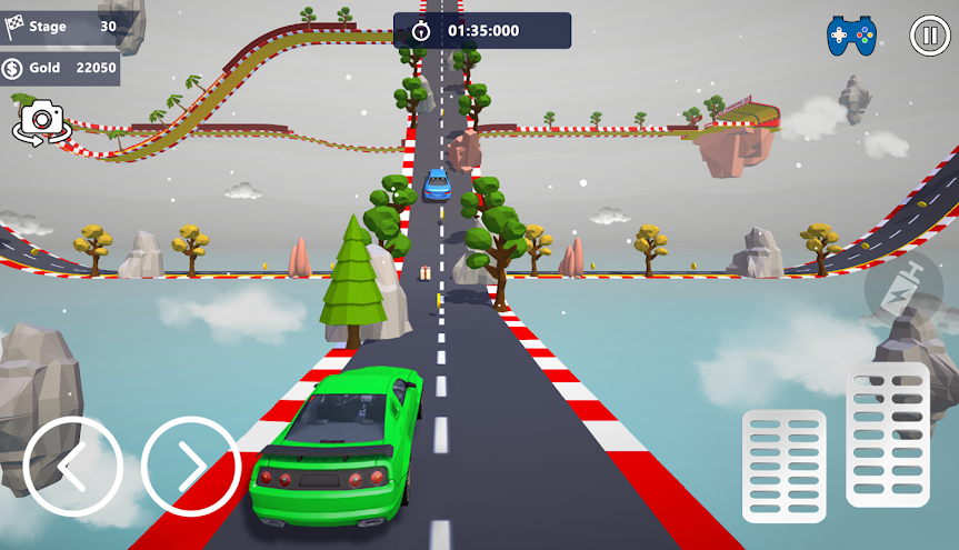 汽车特技赛车3D游戏截图5