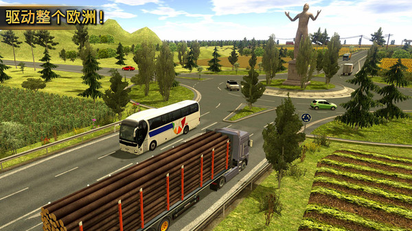 卡车模拟2018手机版游戏截图2