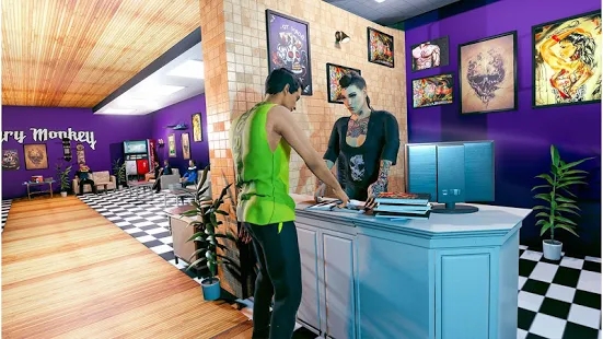 虚拟纹身艺术家世界游戏截图2