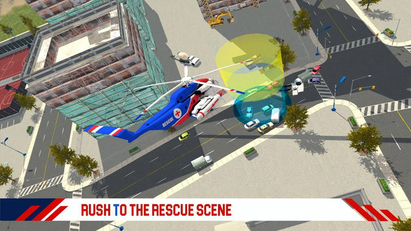 消防直升机救援游戏截图1