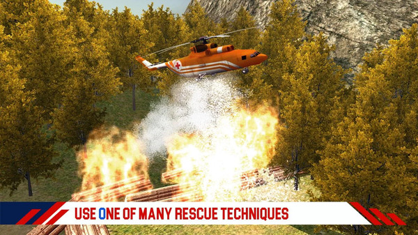 消防直升机救援游戏截图3