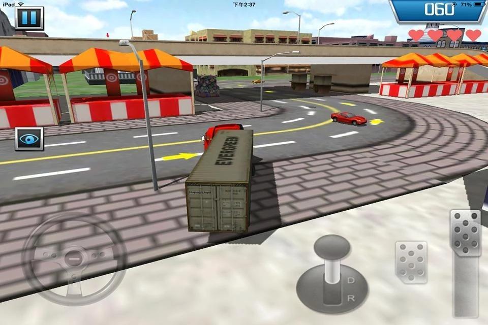 3D运输卡车驾驶游戏截图2