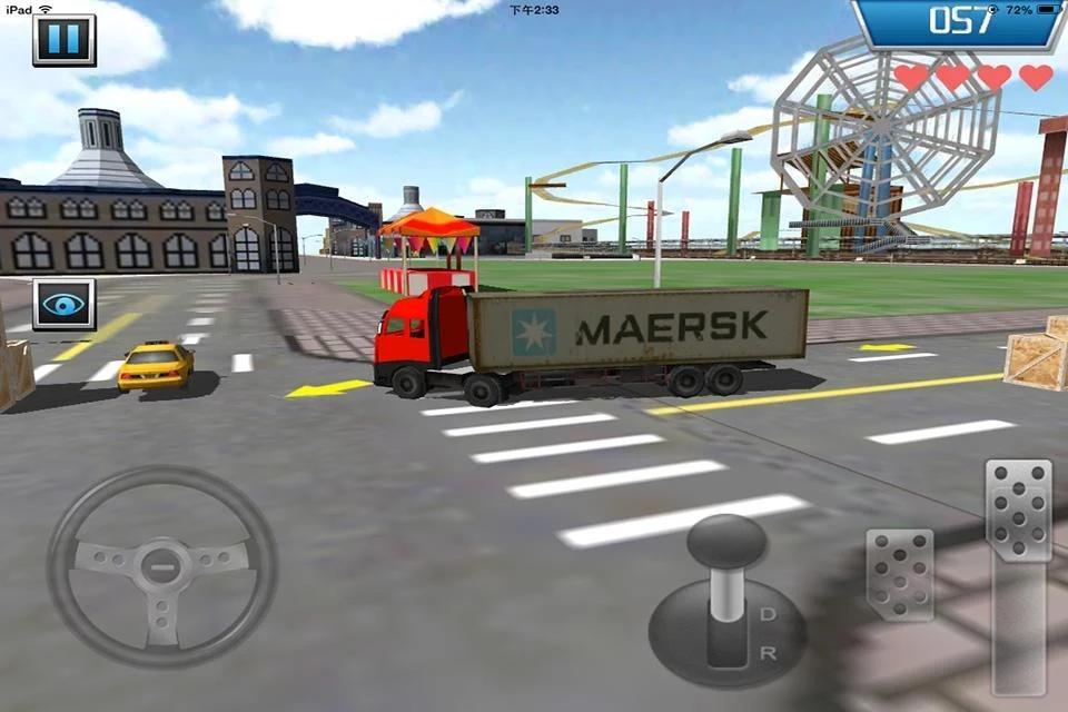3D运输卡车驾驶游戏截图3