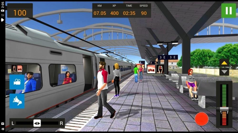 模拟城际列车游戏截图1