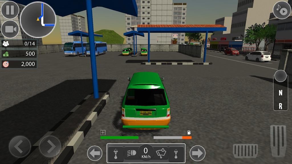 印尼出租车游戏游戏截图1